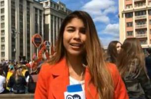 آزارجنسی خبرنگار هنگام اجرای زنده در روسیه