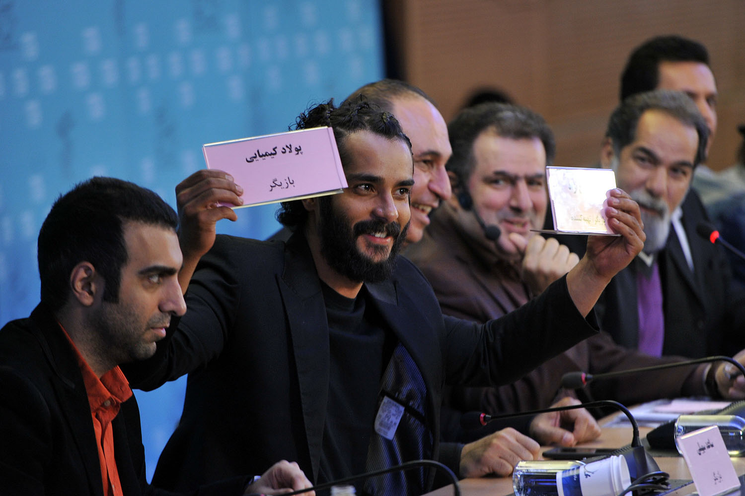 نشست‌ خبری فیلم سینمایی گشت در روز نهم جشنواره فیلم فجر در کاخ جشنواره (3)