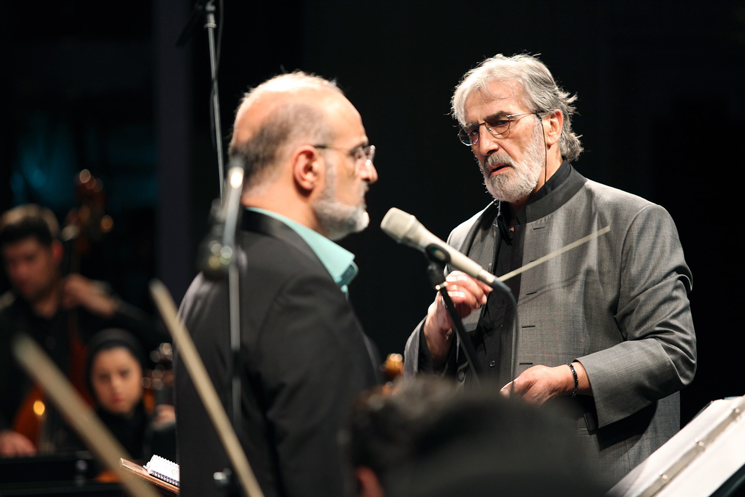 اجرای ارکستر ملی ایران به رهبری فریدون شهبازیان 