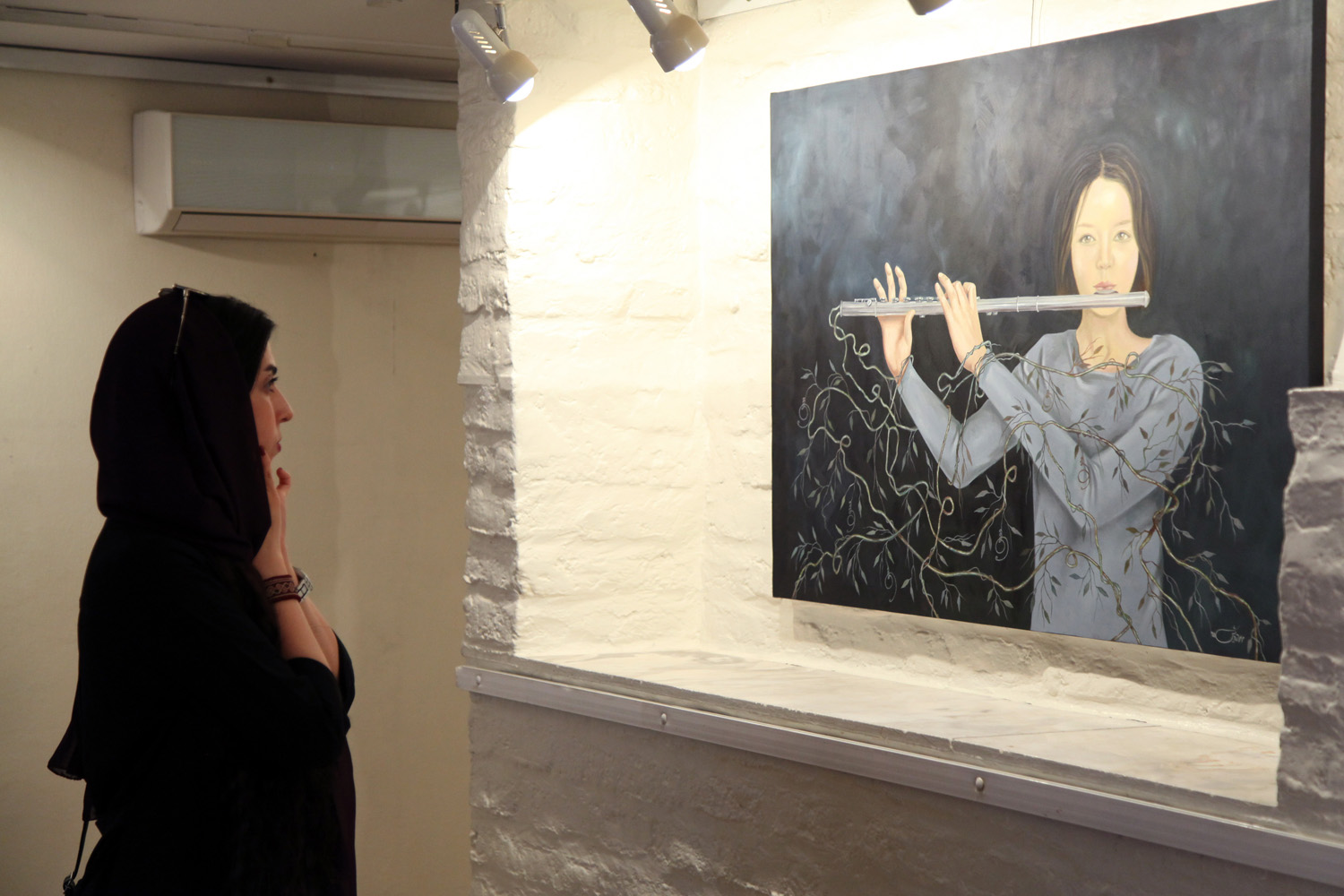 نمایشگاه آثار مریم درویش در گالری گلستان