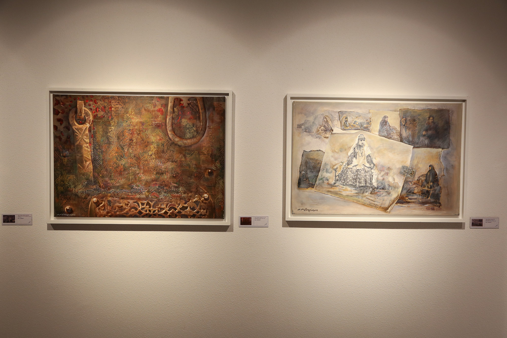 نمایشگاه نقاشی ناصر پلنگی و لباس بهنود جواهرپور در گالری آریانا 