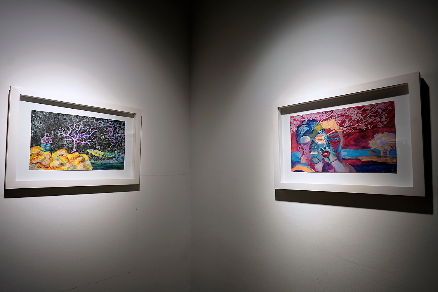 افتتاحیه نمایشگاه آثار مارال قندیلی در گالری آ