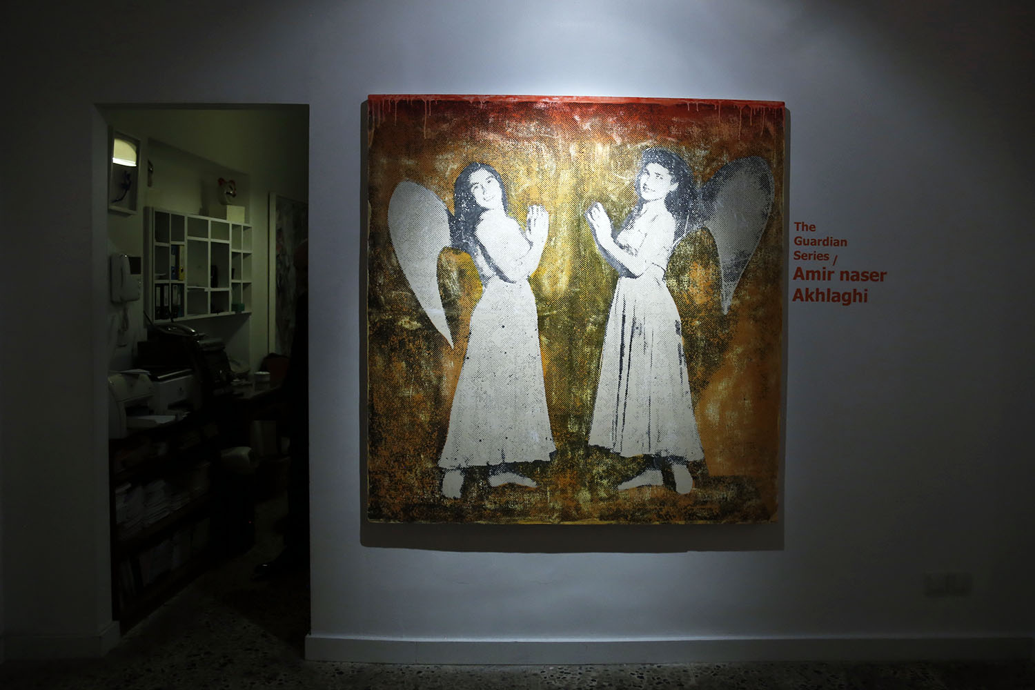 نمایشگاه نقاشی های امیرناصر اخلاقی در گالری هما
