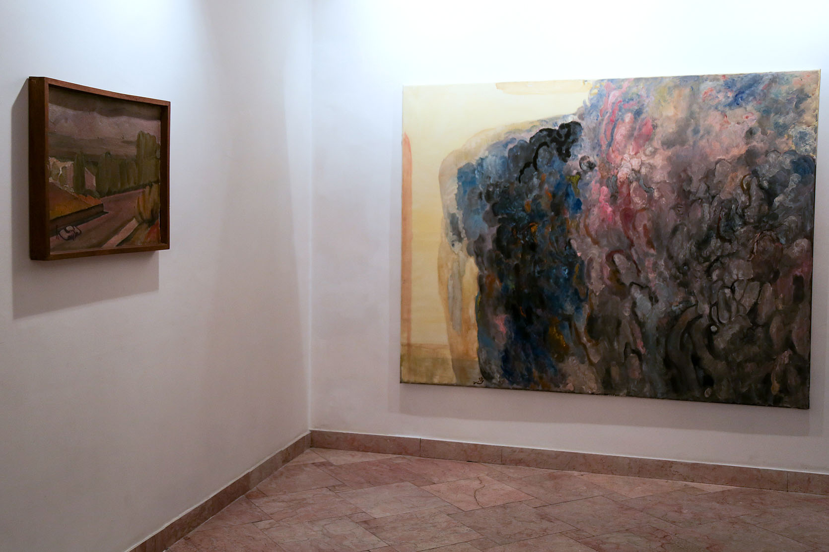 افتتاحیه نمایشگاه نقاشی های علی گلستانه در گالری مریم فصیحی هرندی