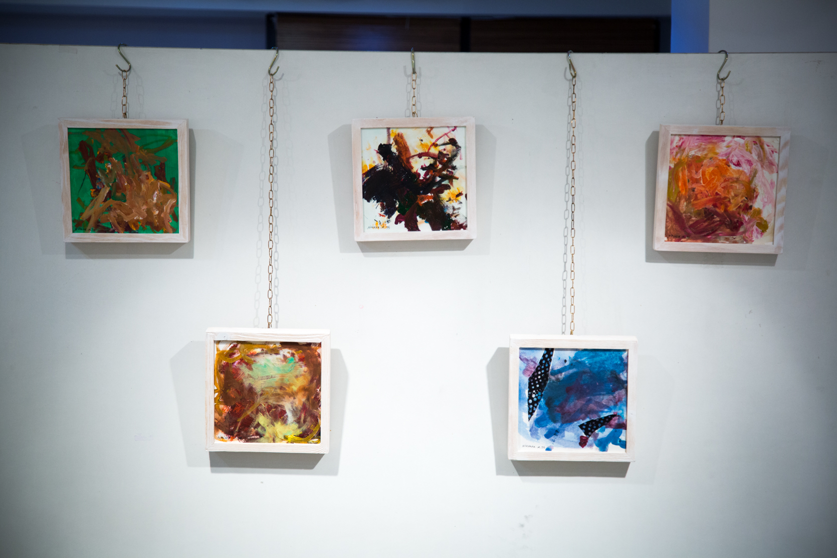 نمایشگاه آثار نقاشی نیروانا محمدنژاد در گالری ژینوس