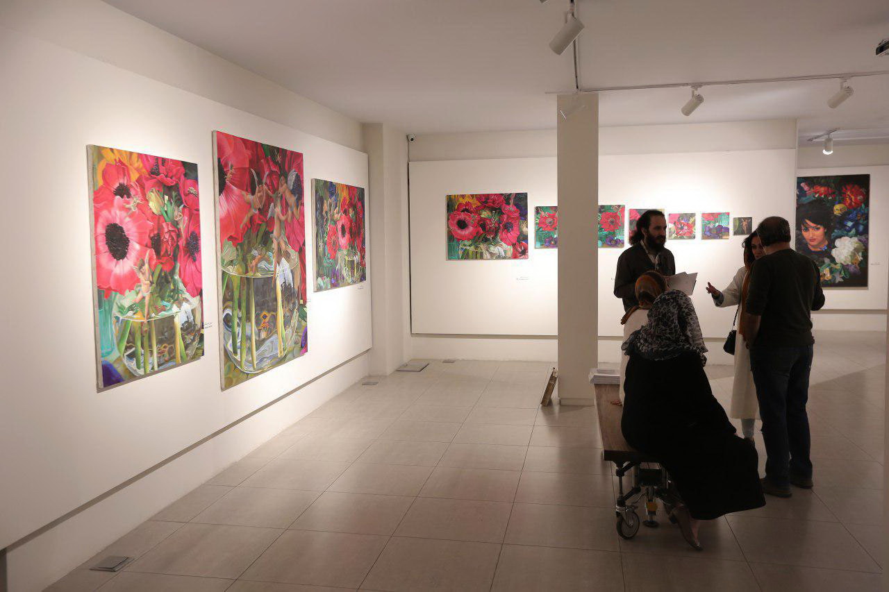 افتتاحیه نمایشگاه آثار مرضیه فخر در گالری نگار 14 