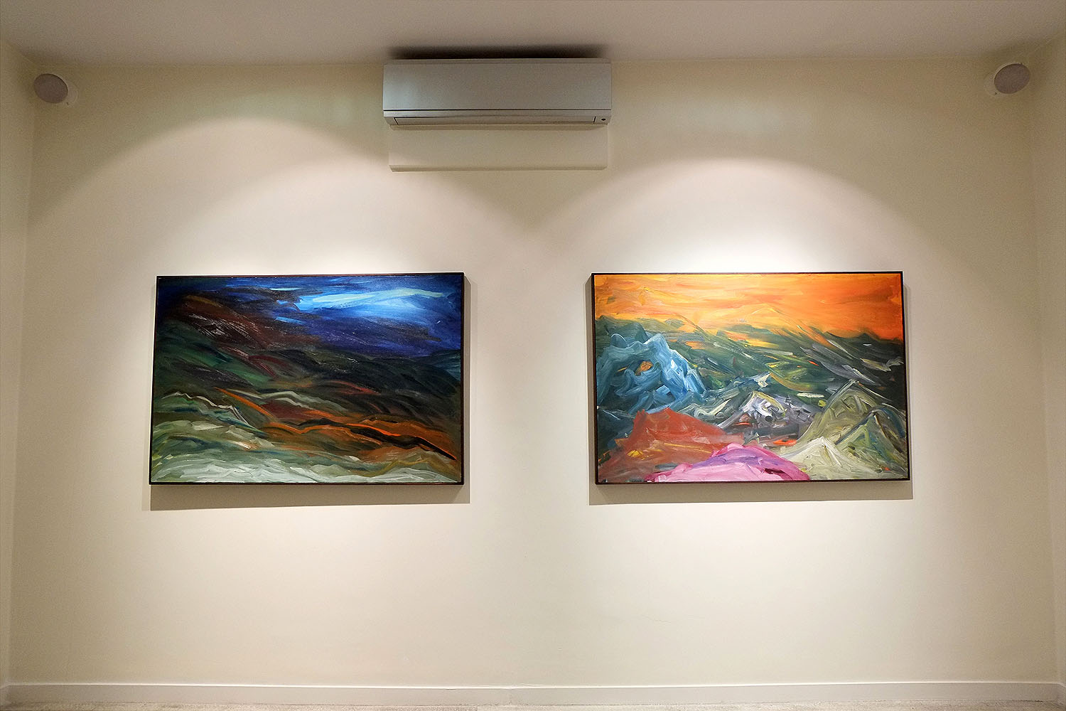 افتتاحیه نمایشگاه نقاشی علیرضا معصومی در گالری اثر