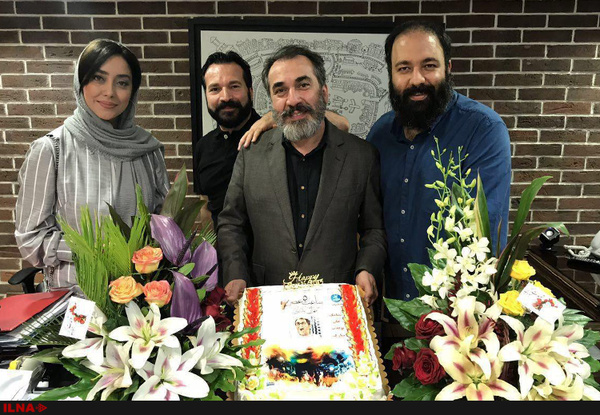 جشن تولد سیامک انصاری در پردیس سینمایی کوروش