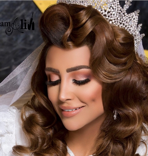 الهام عرب مدل آرایشی عروس