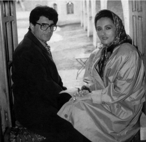 محمدرضا شجریان و همسر دومش کتایون خوانساری