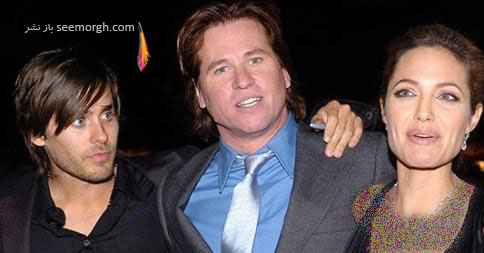 آنجلینا جولی و جرد لتو در سال 2004 در اکران فیلم الکساندر