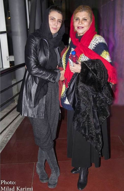 لیلا حاتمی و مادرش در جشنواره فیلم فجر